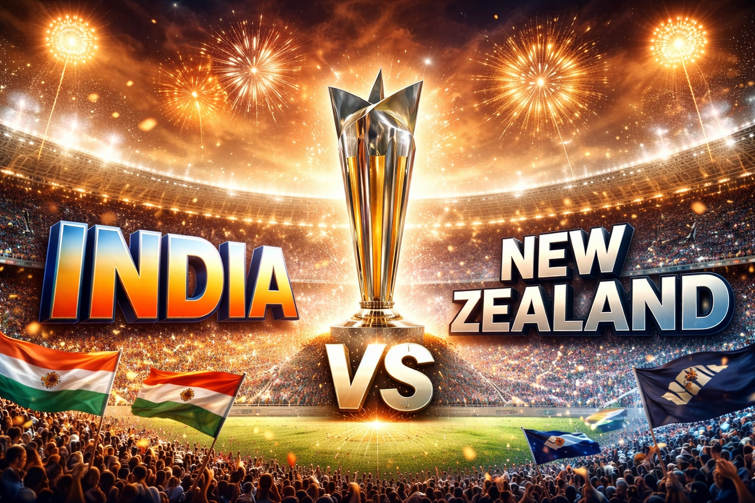 History on the Line: India Face New Zealand in T20 World Cup Final Showdown