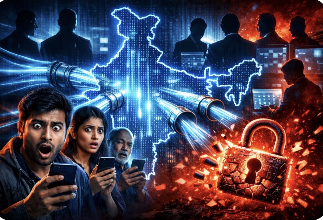 भारत का ‘डेटा कॉलोनी’ संकट: कैसे विदेशी कंपनियाँ चुपचाप भारतीयों का डेटा लेकर अरबों कमा रही हैं?”
