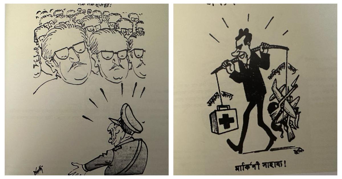 The Role of Indian Cartoonists in Capturing the Spirit of Bangladesh’s 1971 Liberation War