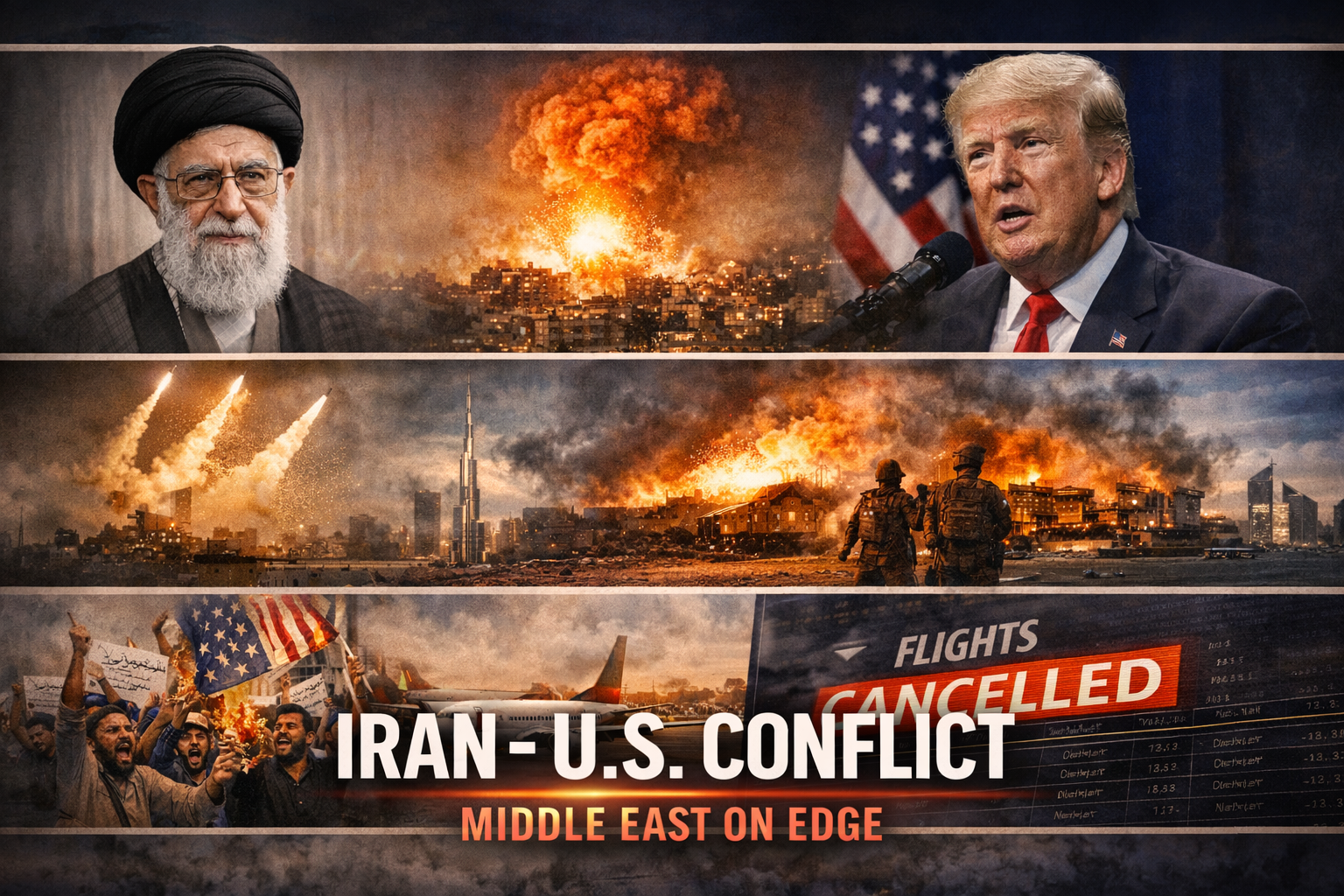 Escalating Conflict: Rising Tensions Between Iran and the United States Shake the Middle East