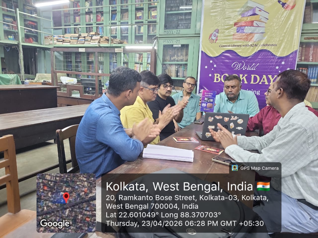 Book Talk Marks World Book Day at Maharaja Srischandra College