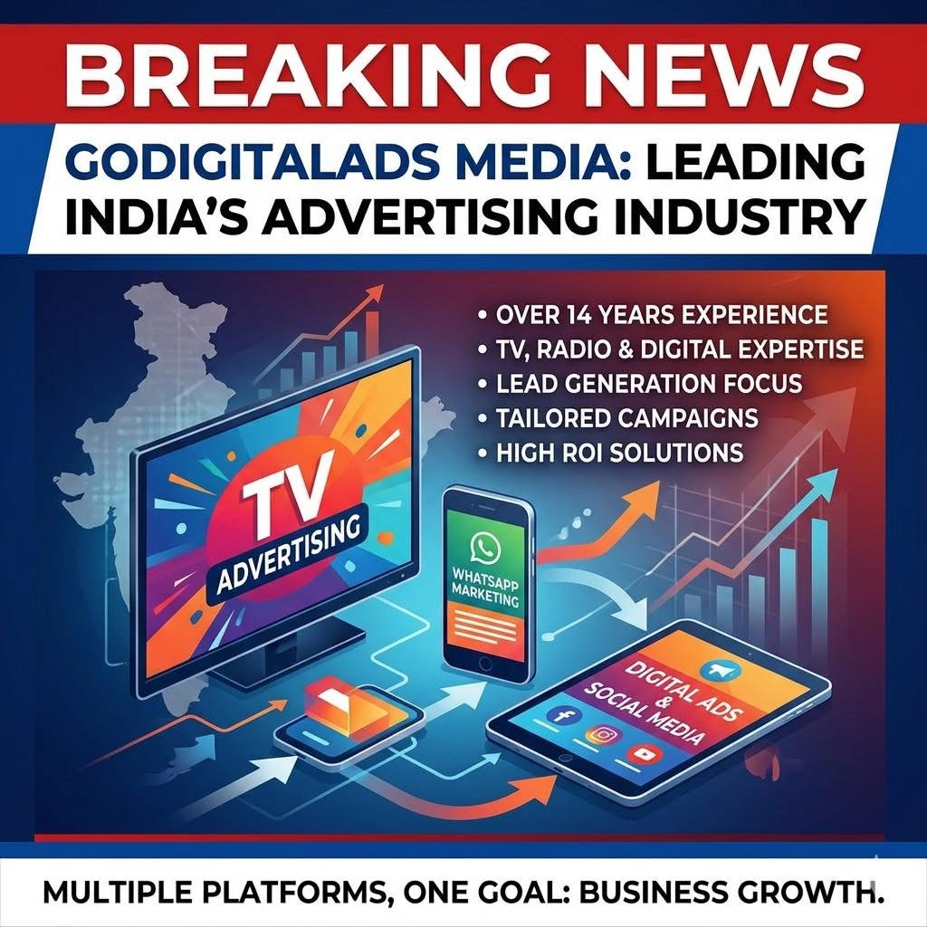 GoDigitalAds Media Operating from India Focuses on Multi-Platform Advertising Solutions