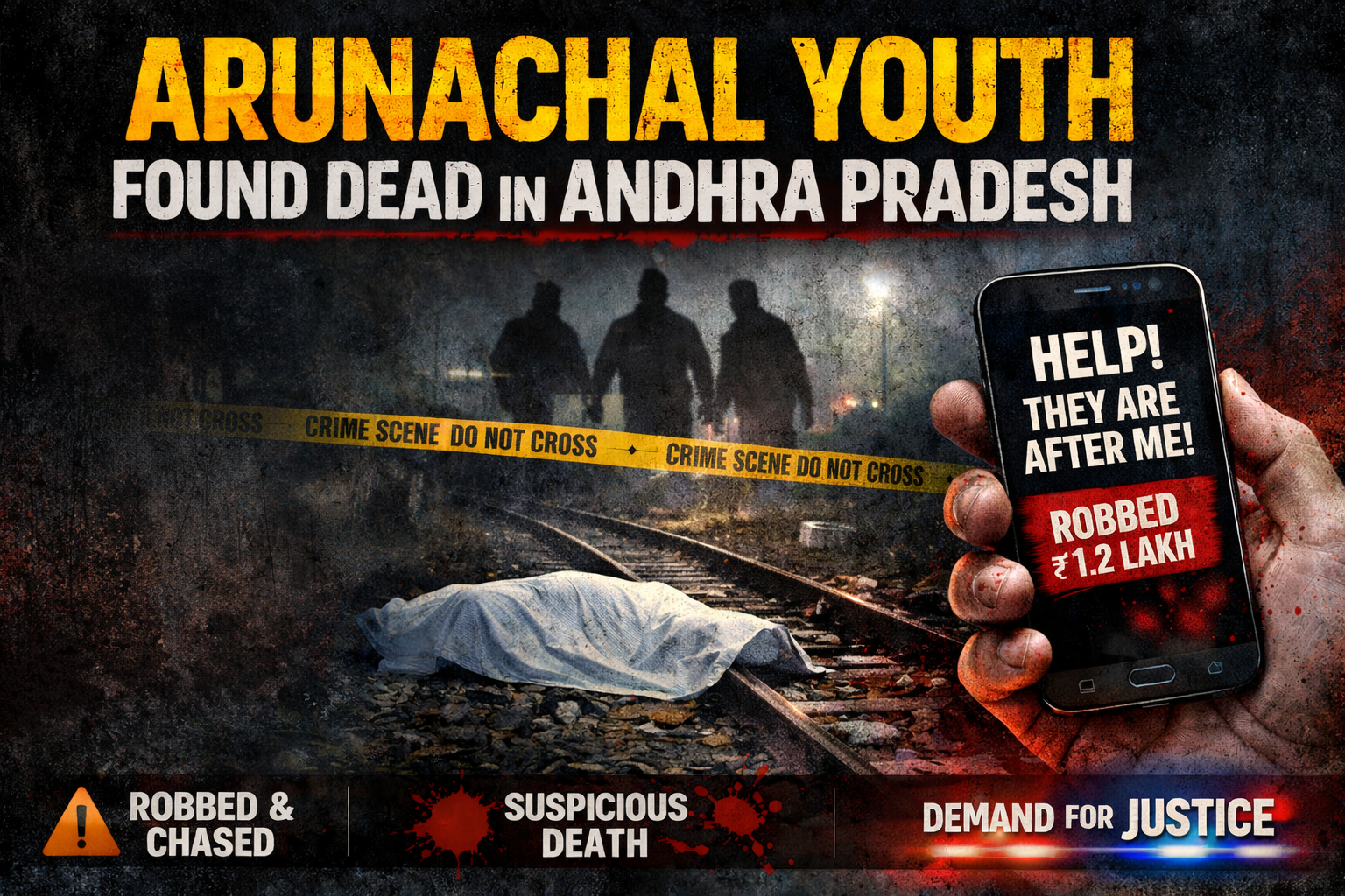 Mystery Death of Arunachal Youth in Andhra Pradesh Under Investigation