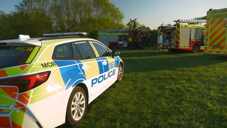 Mother and child die after getting ' into difficulty ' in water in London park