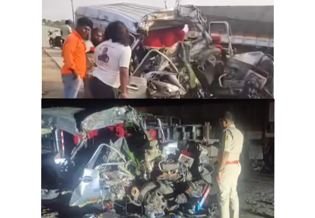 Five Members of Same Family Killed in Road Accident in Karnataka