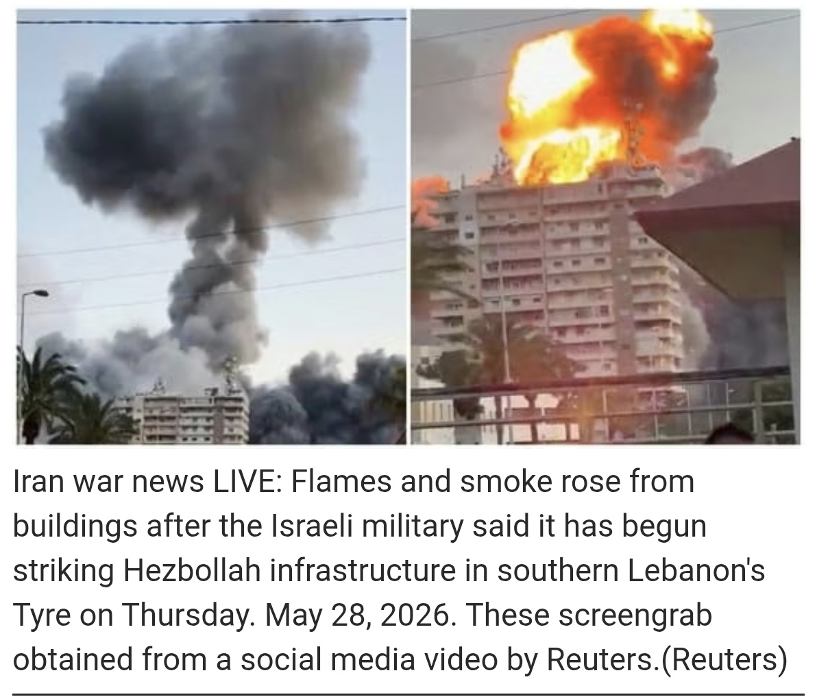 Middle East Tensions Rise After Reports of US-Iran Military Exchange and Israeli Strikes in Lebanon