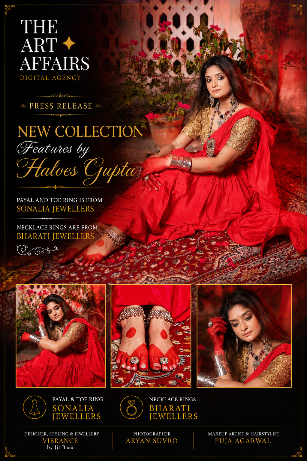 The Art Affairs Congratulates Haloes Gupta on Feature Showcas