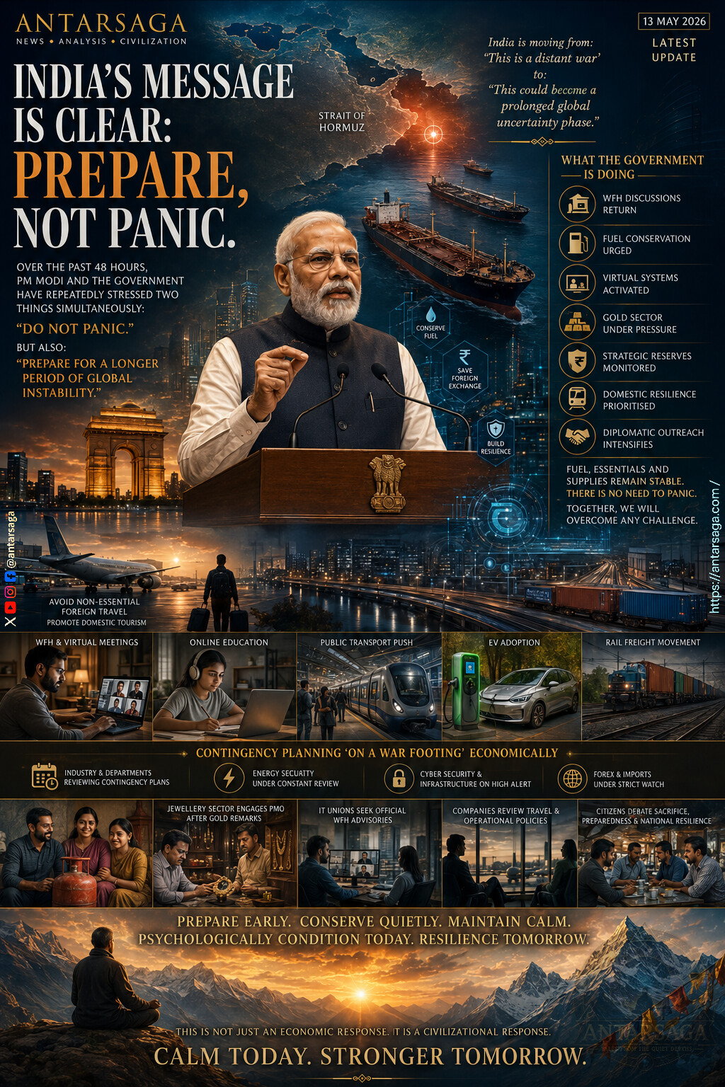 A Reflection on Global Uncertainty, Energy Security and Public Preparedness