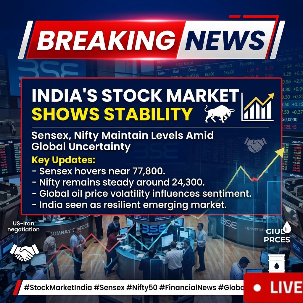 Stock Market Stability Amid Global Uncertainty in India