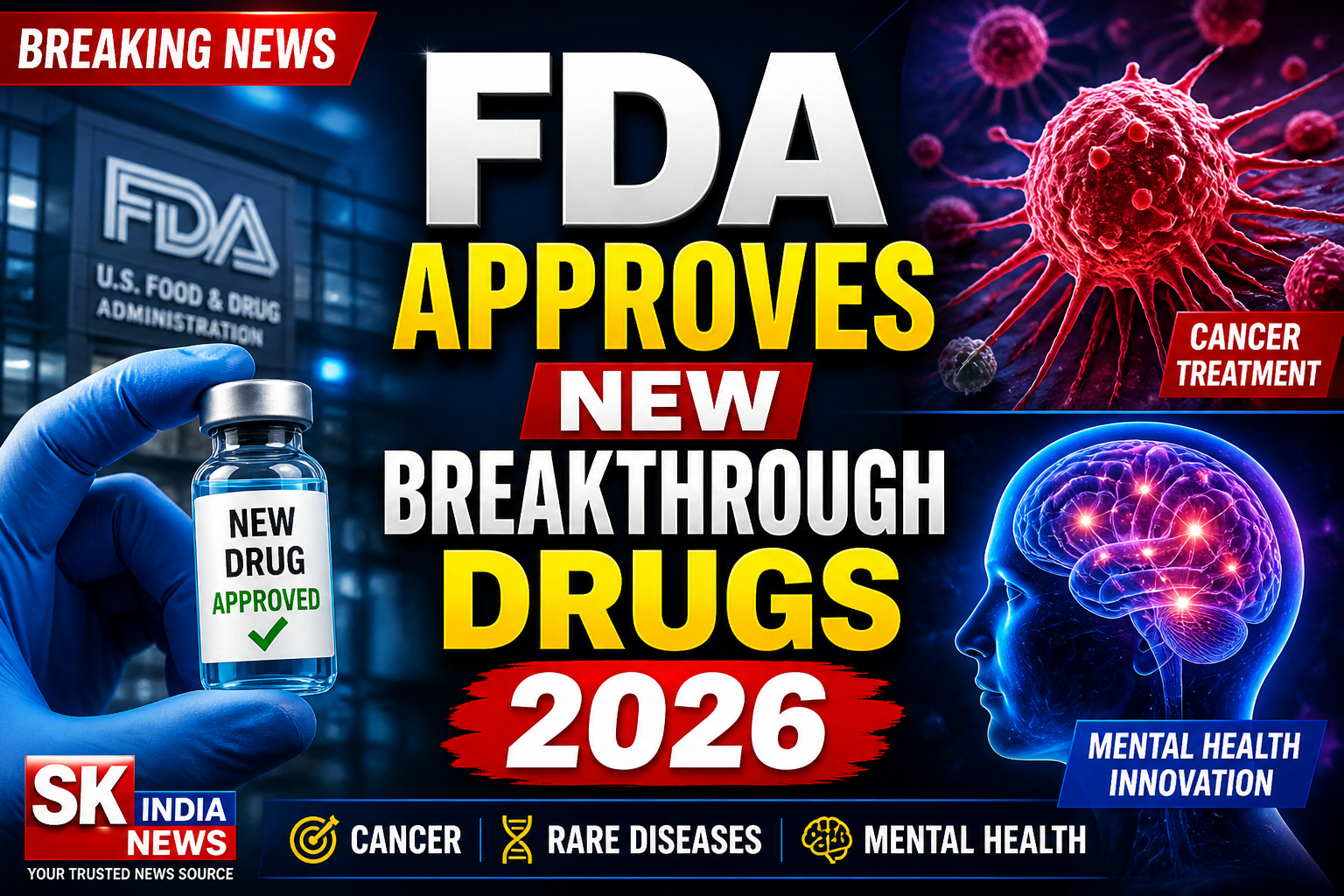 FDA Drug Approvals Highlight Growing Focus on Precision Medicine and Rare Diseases