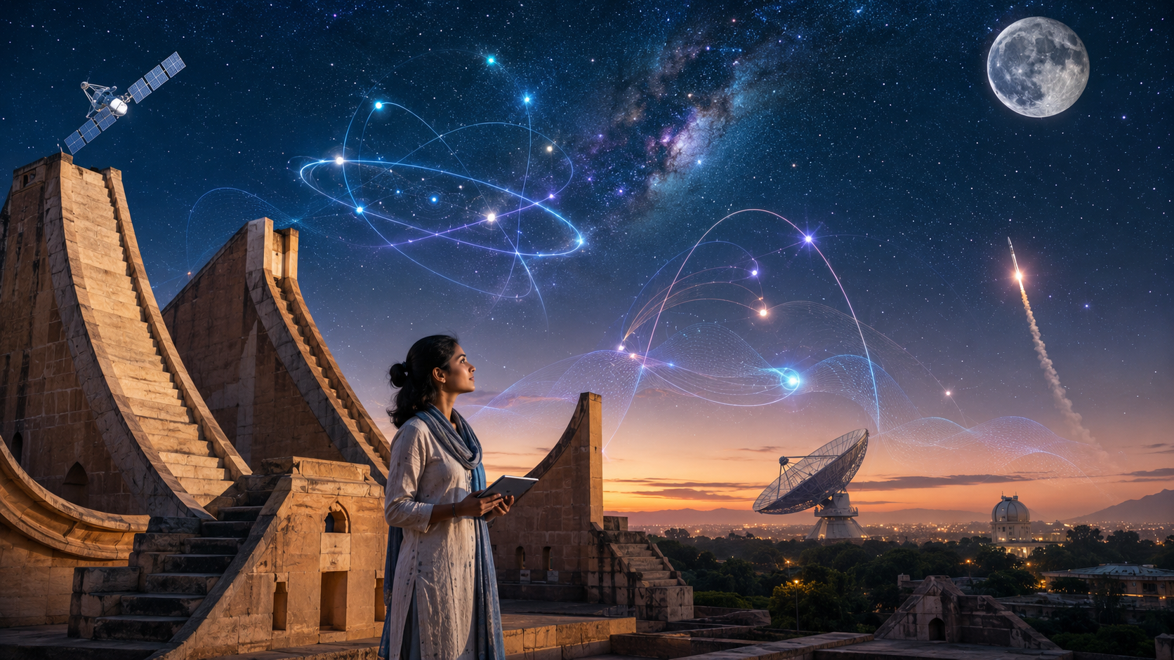 When India Looks Up: Technology, Quantum Physics and the Future of Scientific Curiosity