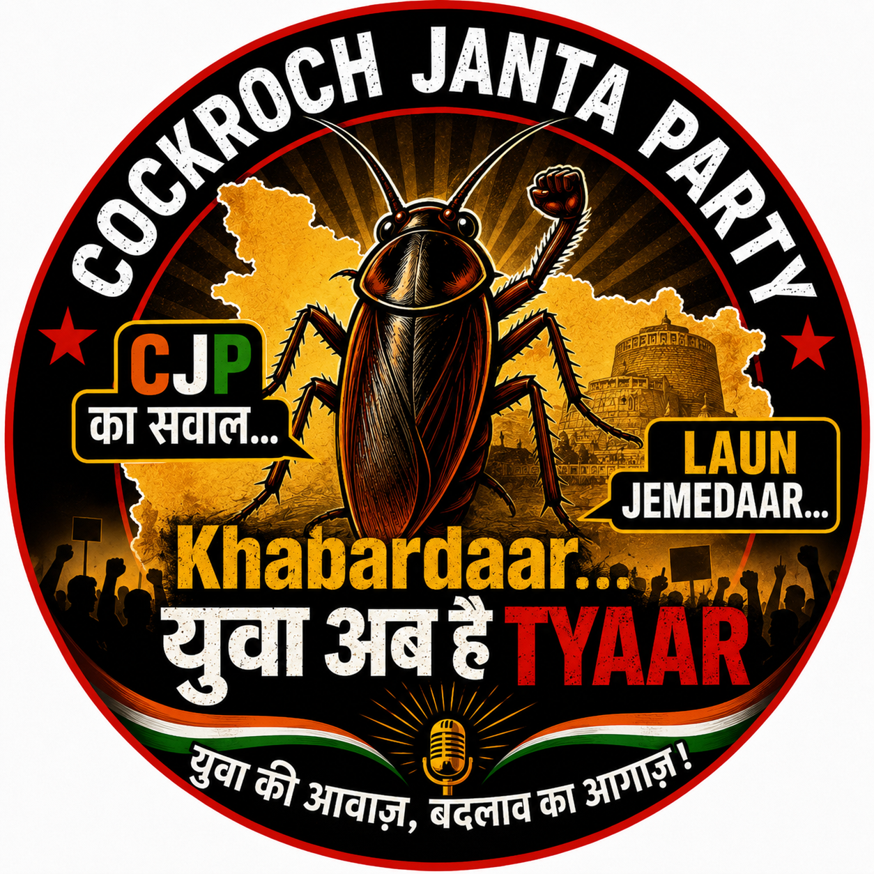 Cockroach Janta Party Declares Entry Into Bihar Politics, Youth Say “अब हमारी बारी!”