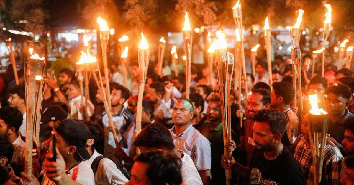 Protests Erupt in Bangladesh's Hindu Community Over Alleged Desecration of Lord Ram's Image