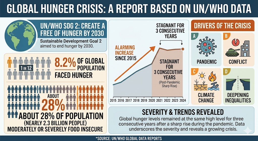 Sani Welfare Foundation "Hunger Has No Religion" Initiative at Gandhi Hospital Amid Rising Global Food Crisis