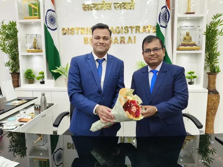 आज बेगूसराय जिले में प्रशासनिक दायित्वों का औपचारिक हस्तांतरण हुआ।