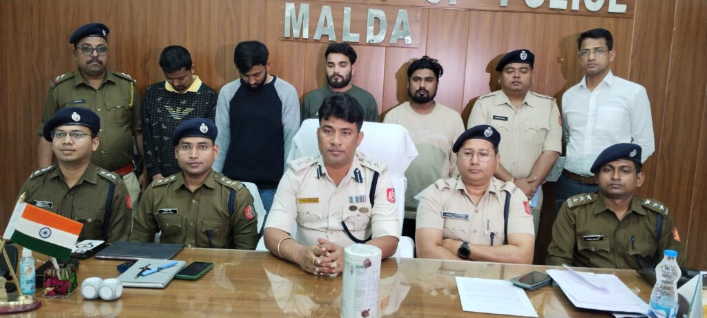 New twist in Drug trafficking through Air Space: Malda police Arrested 4 in this regard