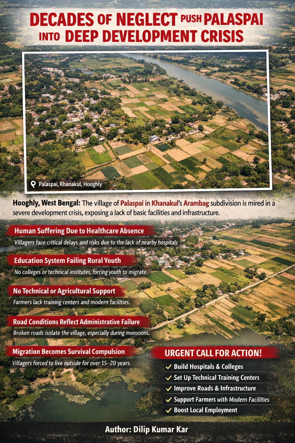 Decades of Neglect Push Palas pai Village into Deep Development Crisis