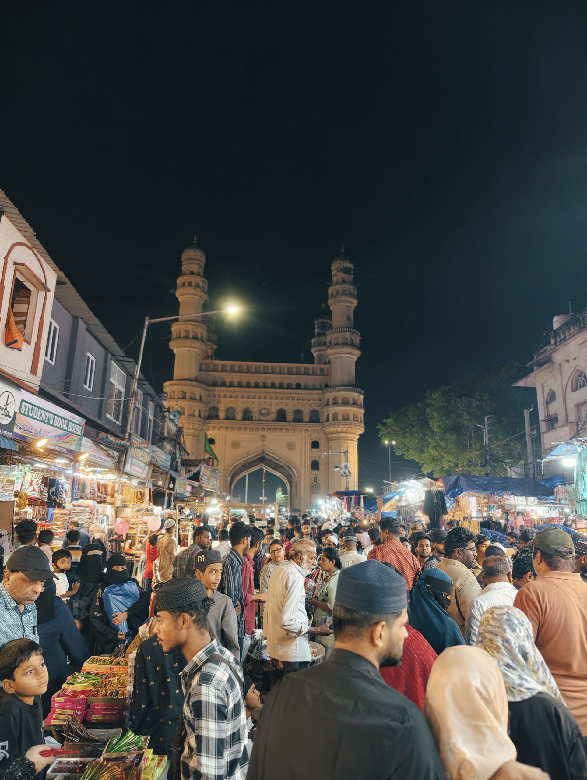 Ugadi and Ramadan Together – Massive Shopping Rush at Charminar