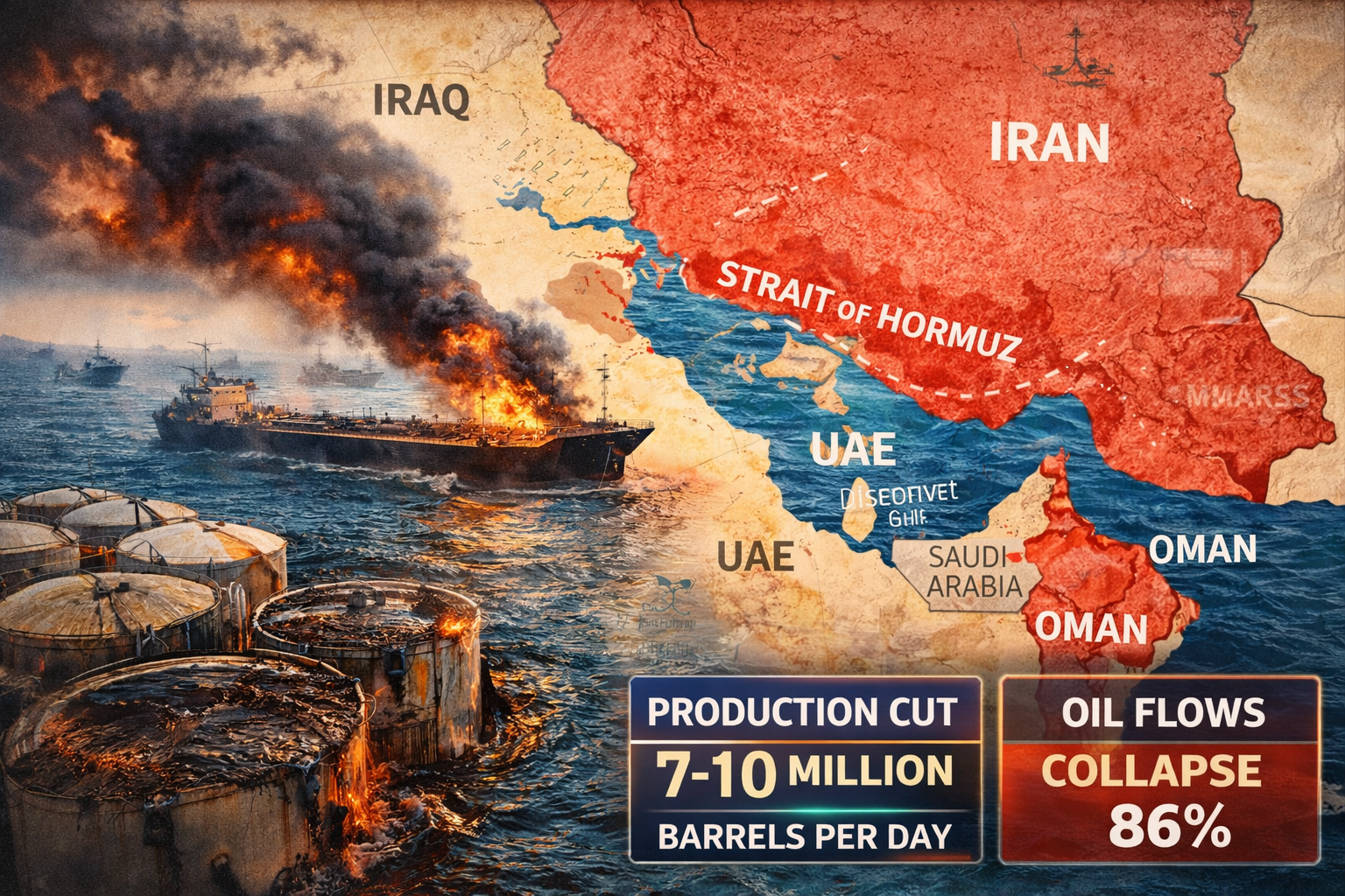 Gulf Oil Disruption Signals Emerging Global Energy Risk