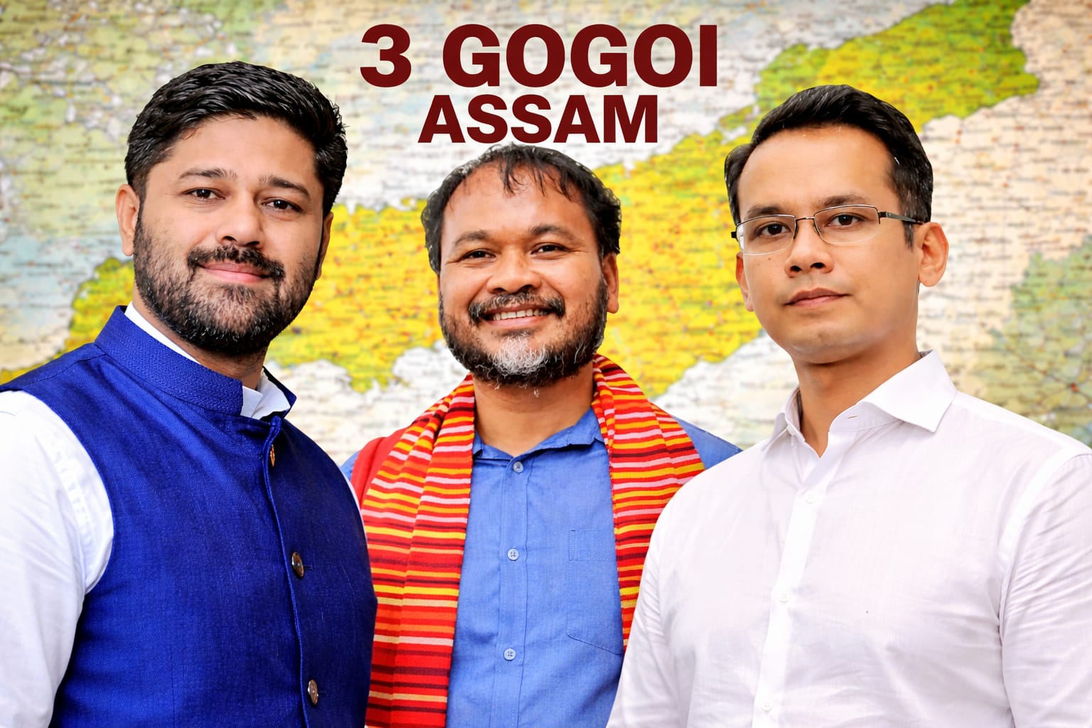 असम के 3 गोगोई का गठबंधन
