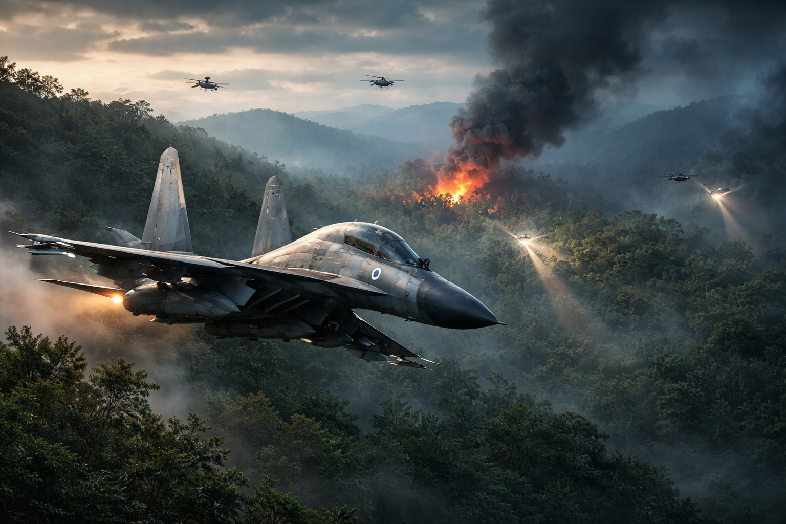 IAF Sukhoi Su-30 Fighter Jet Goes Missing After Takeoff from Assam’s Jorhat; Search Operation Launched