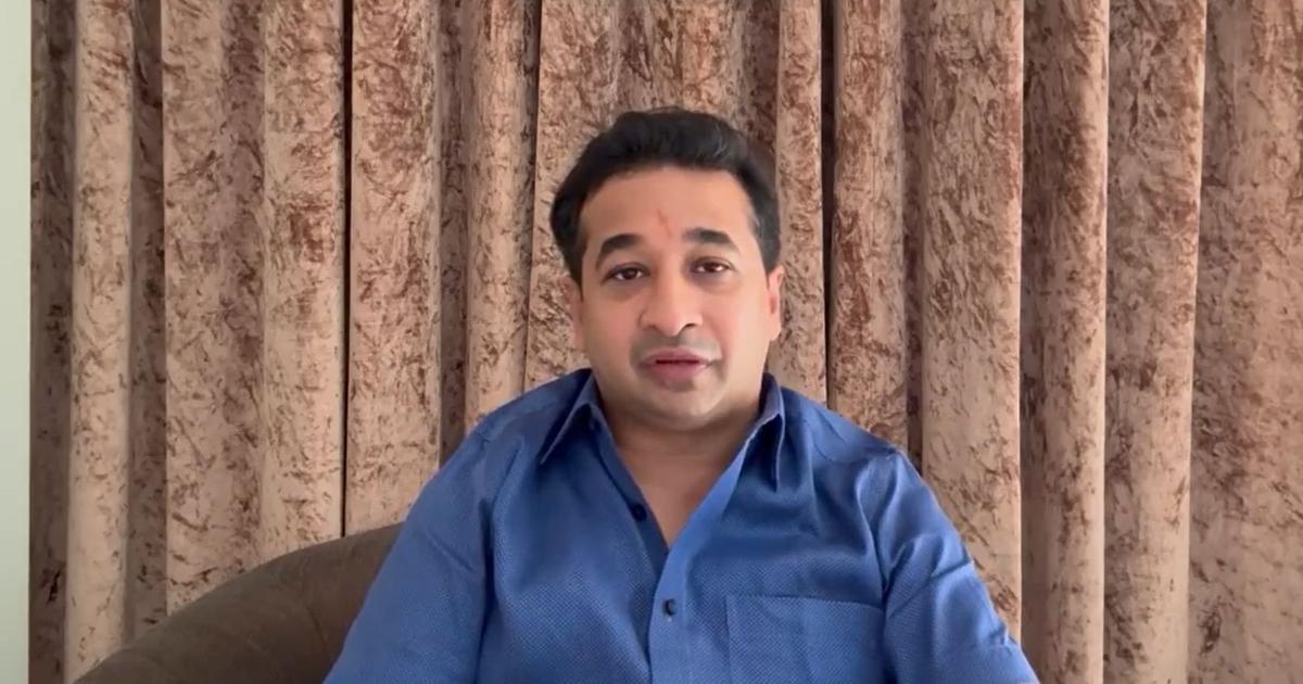 Complaint Lodged Against BJP MLA Nitesh Rane Over Alleged Hate Speech During Ram Navami Celebrations