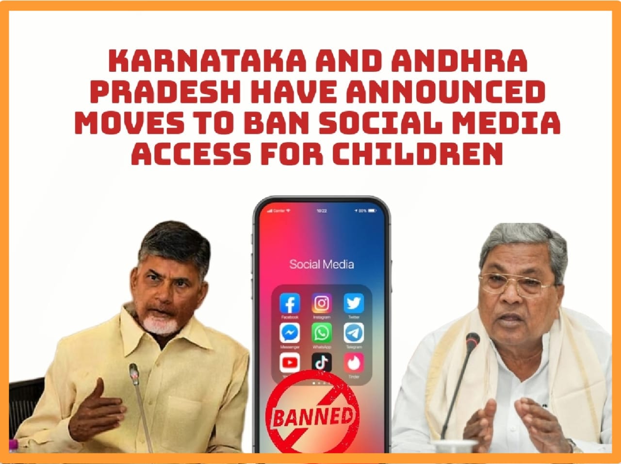 Social Media Ban for Children. — Andhra Pradesh, Karnataka States take Key Decision