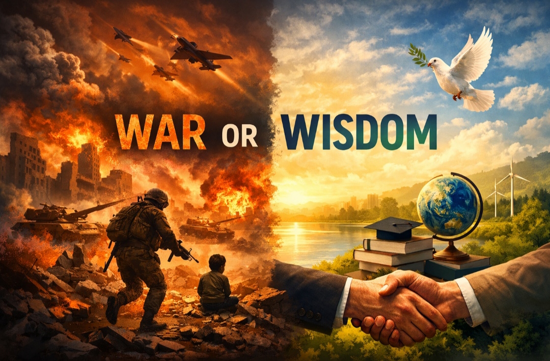 WAR OR WISDOM ?