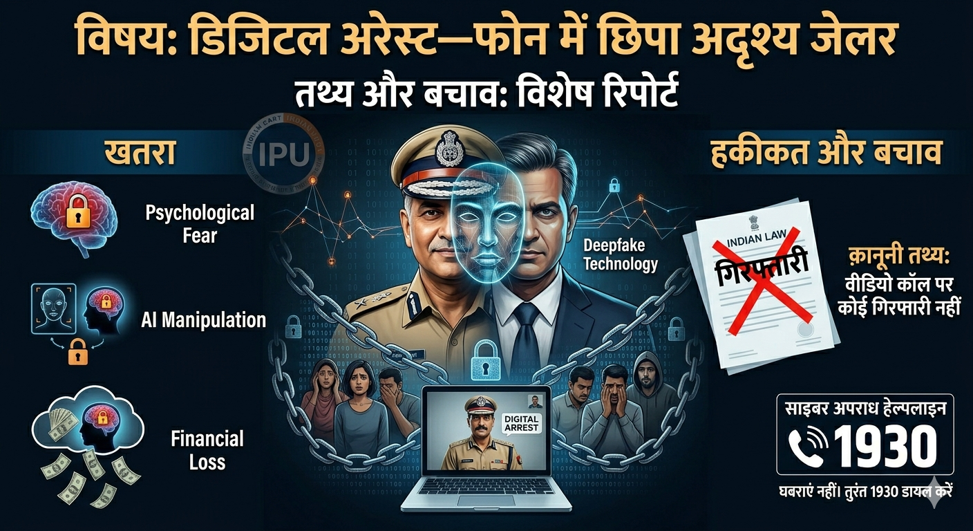 विषय: डिजिटल अरेस्ट—फोन में छिपा अदृश्य जेलर