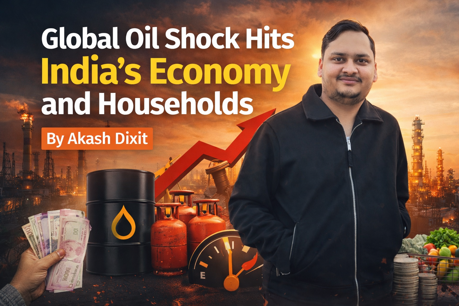 Global Oil Shock Hits India’s Economy and Households