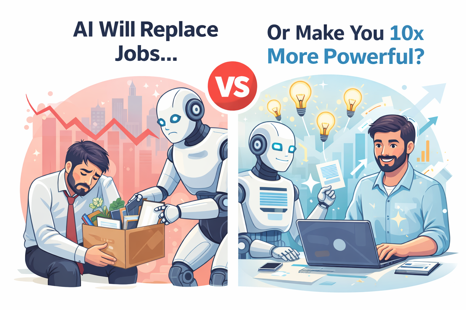 🤯 AI Will Replace Jobs… Or Make You 10x More Powerful?