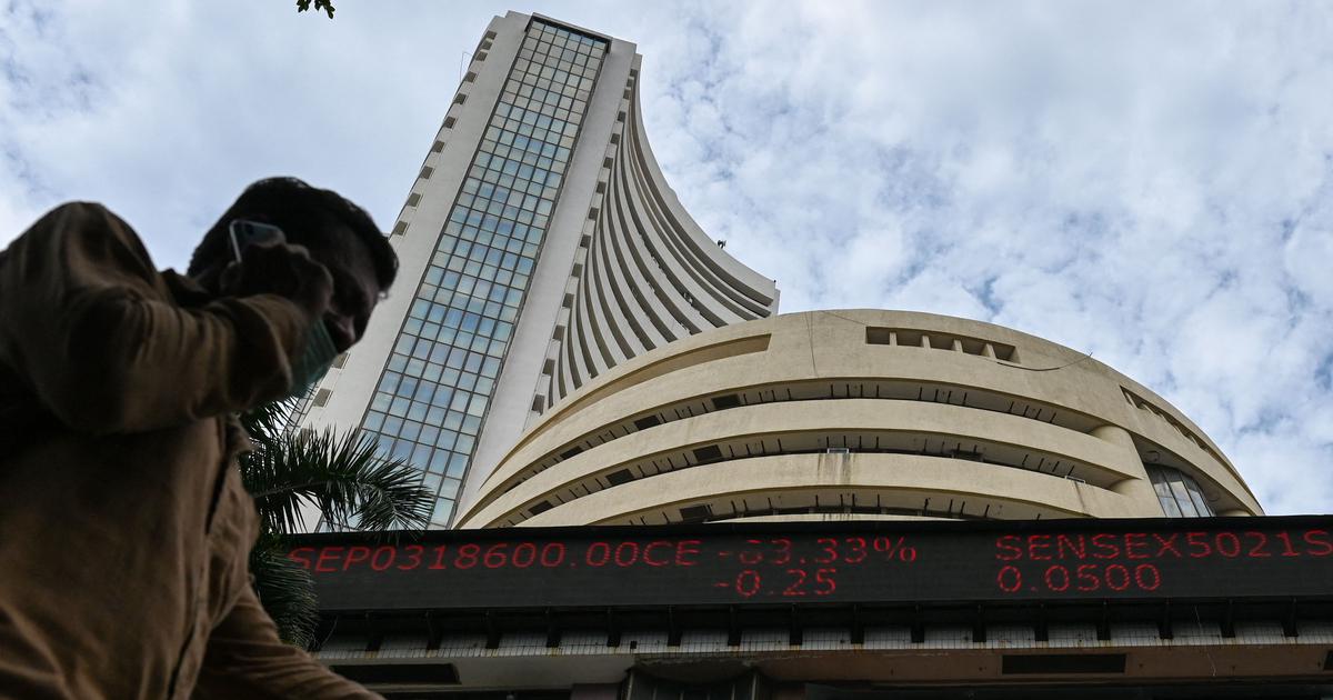 Indian Stock Market Faces Heavy Losses as Rupee Dips Amid Global Tensions