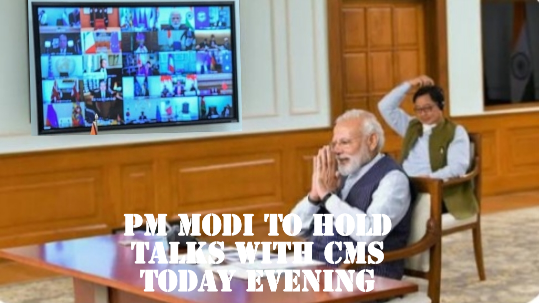 Prime Minister Narendra Modi Will Hold An Emergency Virtual Meeting With The Chief Ministers Of All States Today