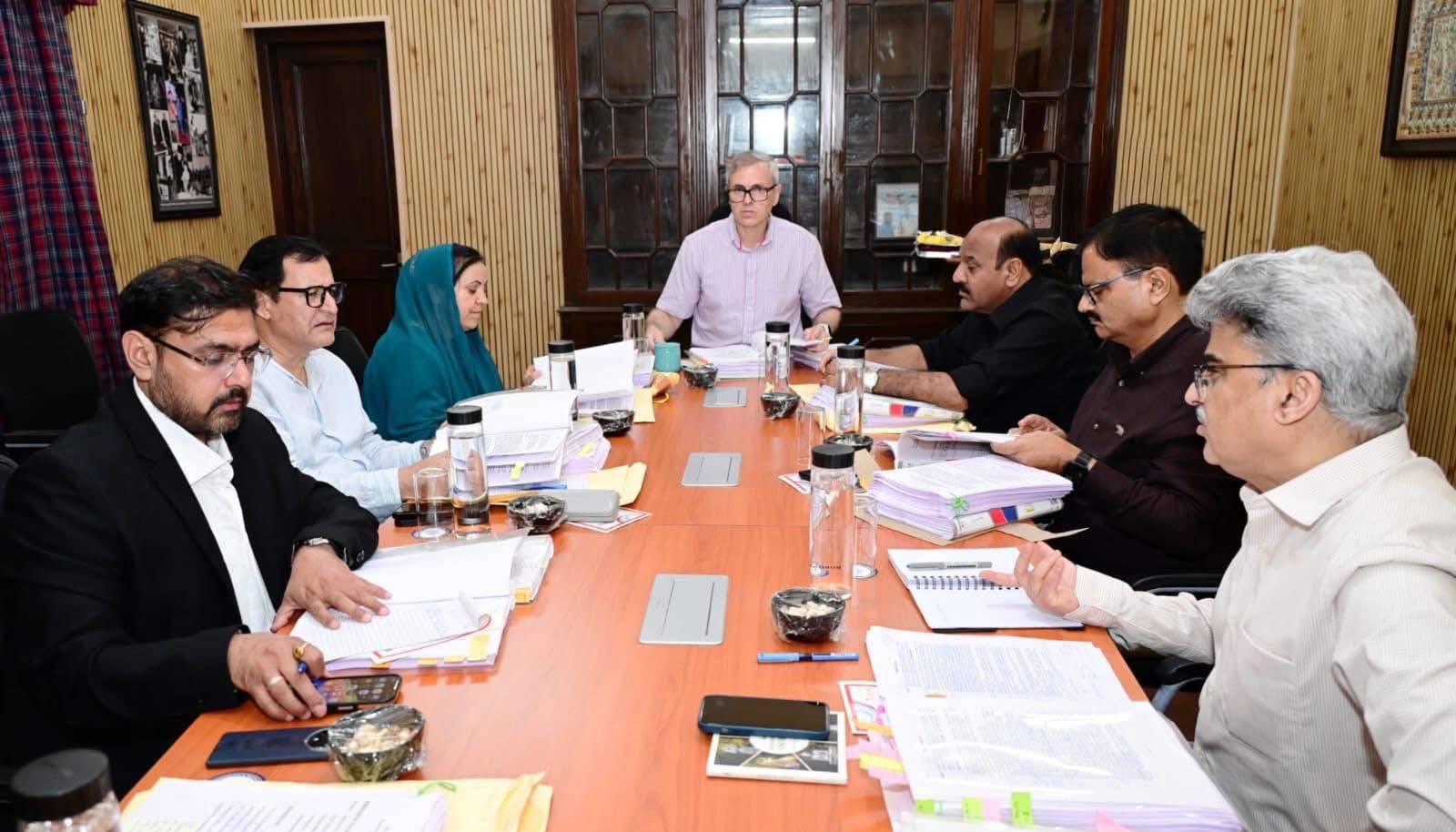 *CM Omar Chairs Cabinet Meet in Jammu, Reviews Development, Governance Priorities*