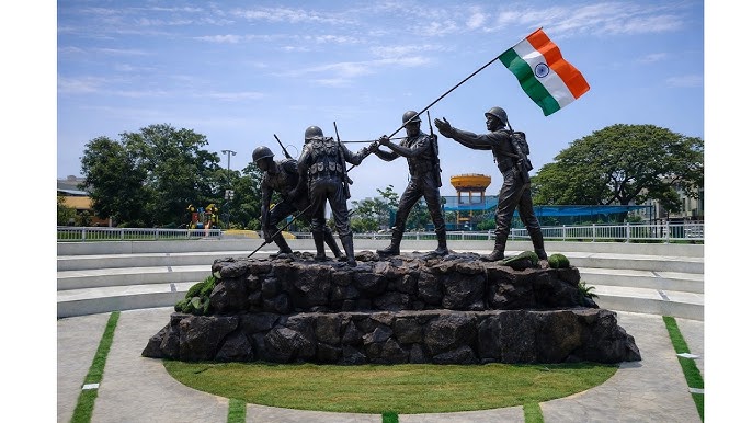 Kargil Vijay Diwas Smarak Park: A Tribute to Heroes in Srikakulam, Andhrapradesh.