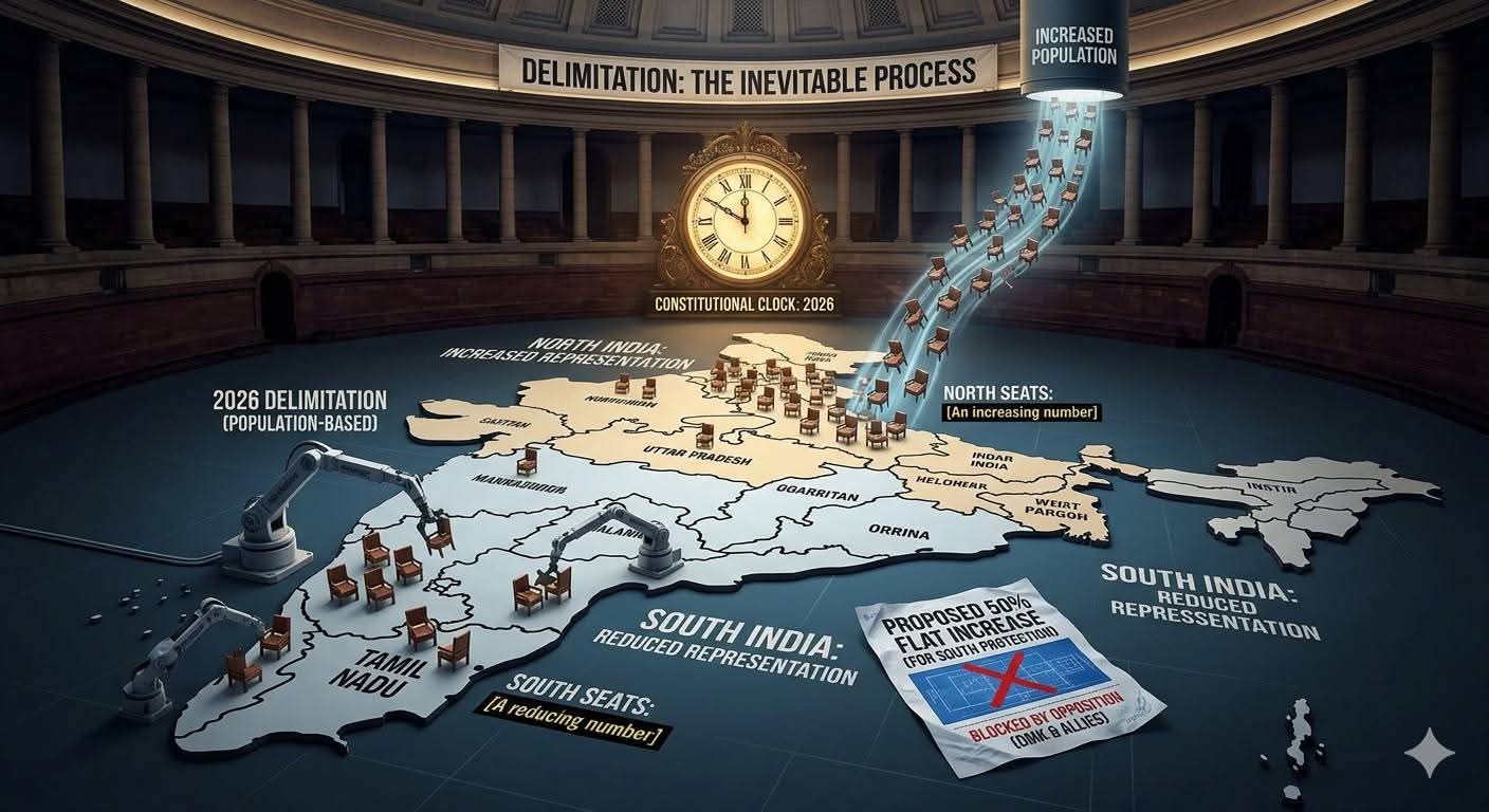 డిలిమిటేషన్ చర్చ మరియు రాజకీయ వ్యూహం: ఒక అభిప్రాయం