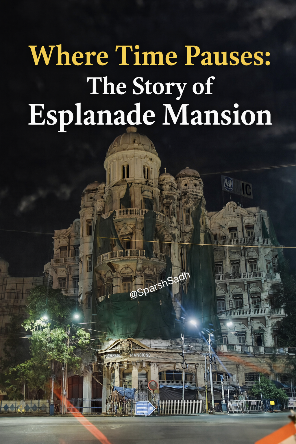 Kolkata’s Timeless Sentinel at Esplanade Crossing