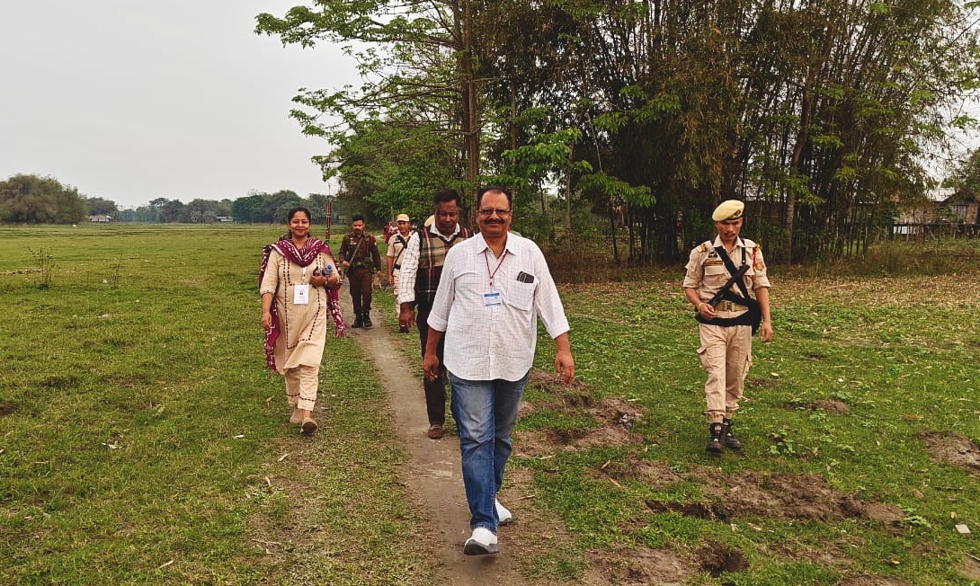 Administrative Preparations for Smooth Conduct of Elections in Golaghat District: 1,158 Polling Stations to Facilitate Voting for 902,657 Electors.
