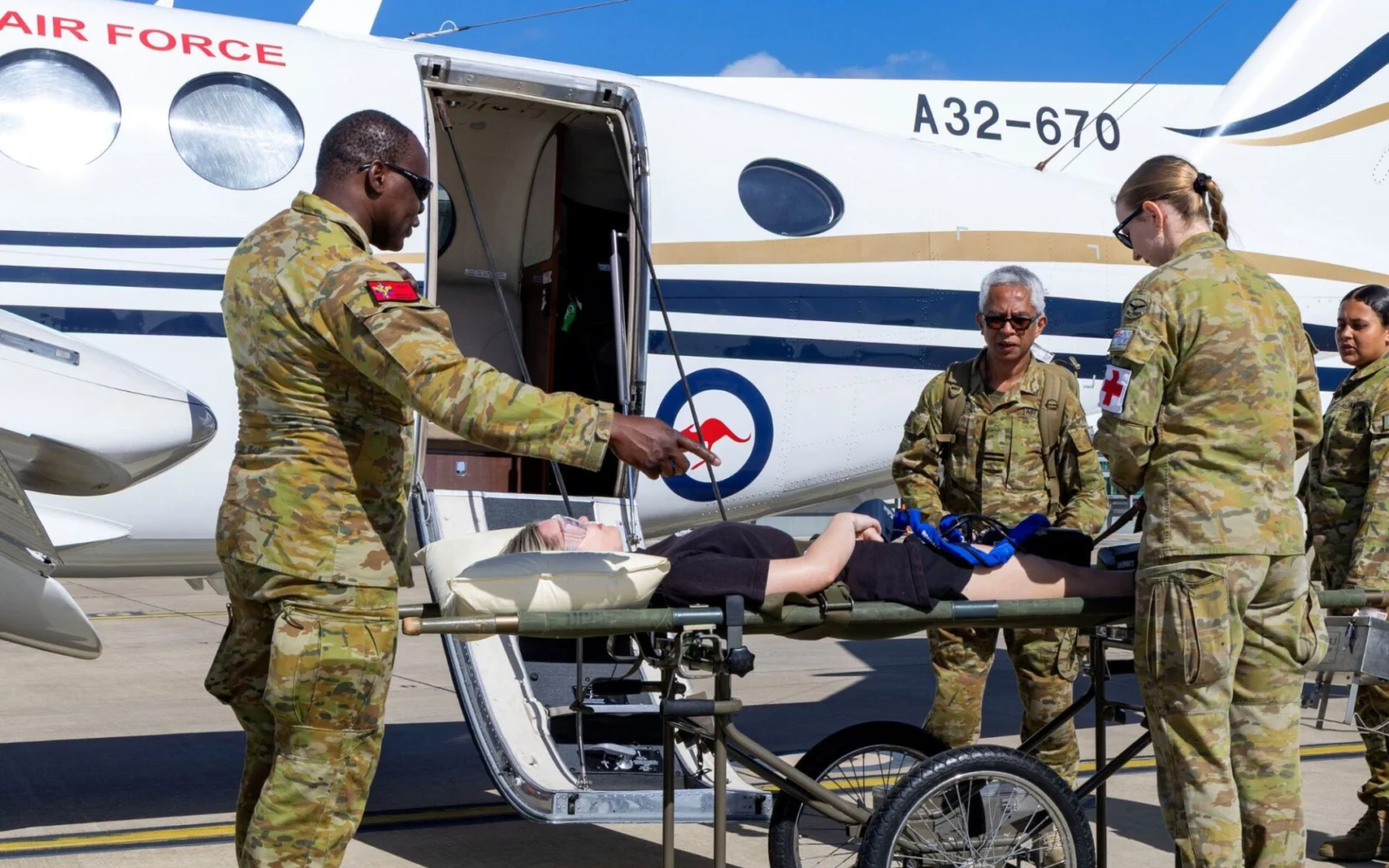 Australian Air Force tests casualty air evacuation in multinational exercise