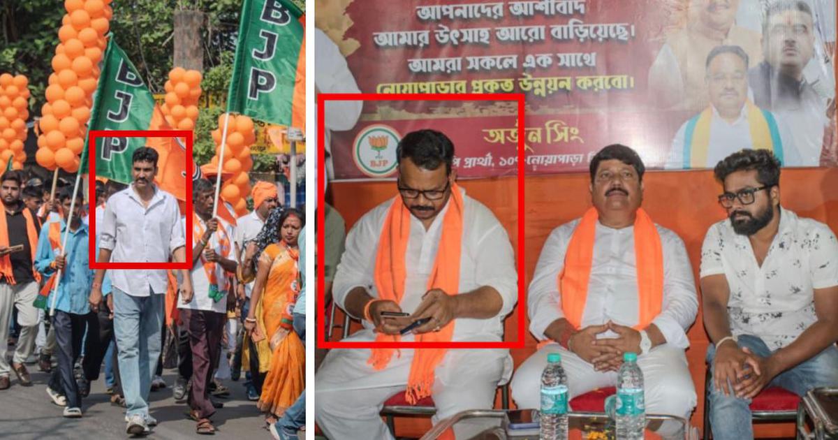 BJP Members Caught on Camera in Violent Clash During Bengal Elections