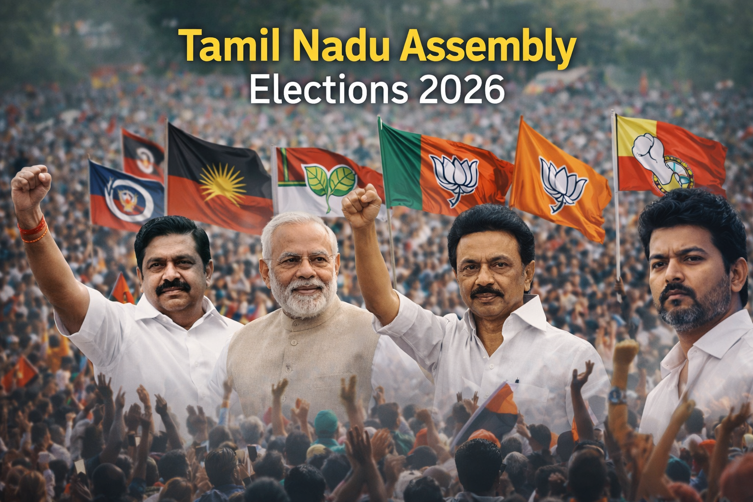Tamil Nadu Election 2026: Alliances, Welfare Promises, and New Entrants Shape Political Landscape