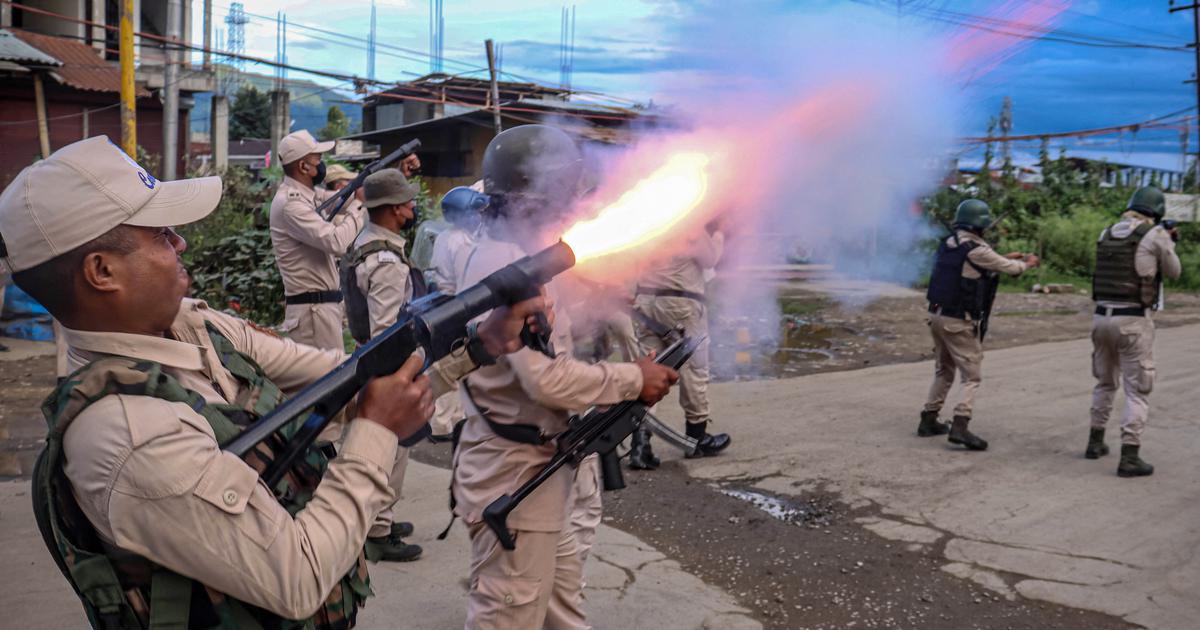 Clashes Erupt in Manipur as Protesters Demand Justice for Slain Children