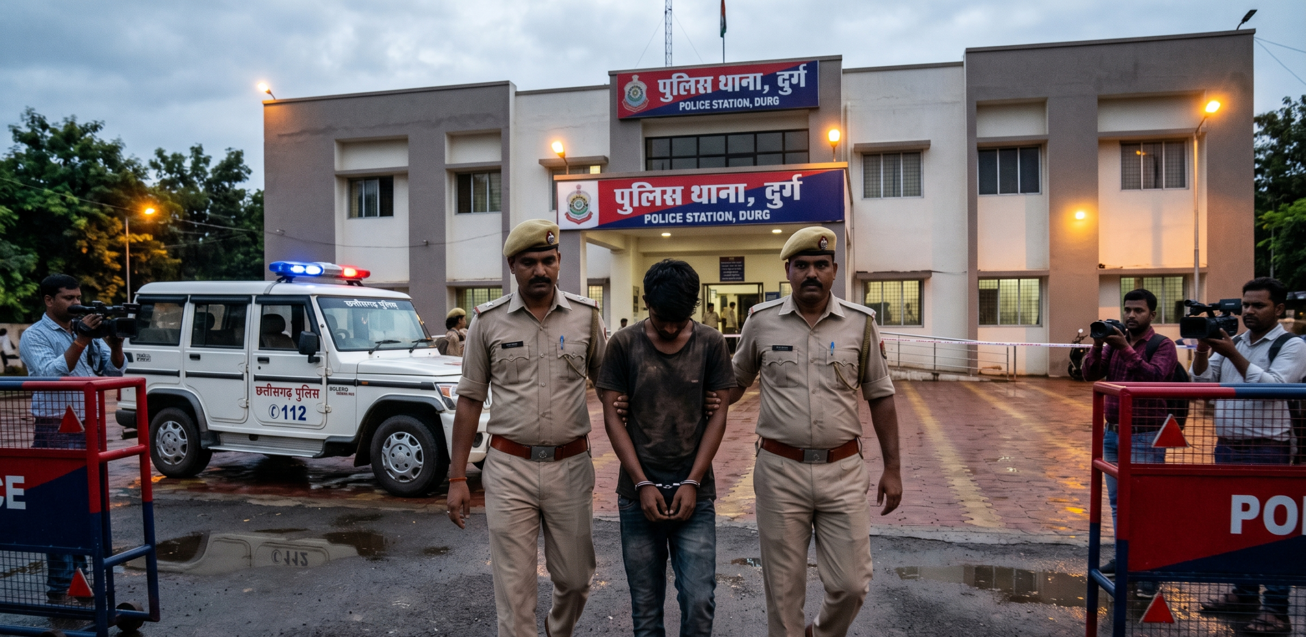 भिलाई-दुर्ग: फोन न उठाने के विवाद में युवती की हत्या का आरोप, आरोपी गिरफ्तार