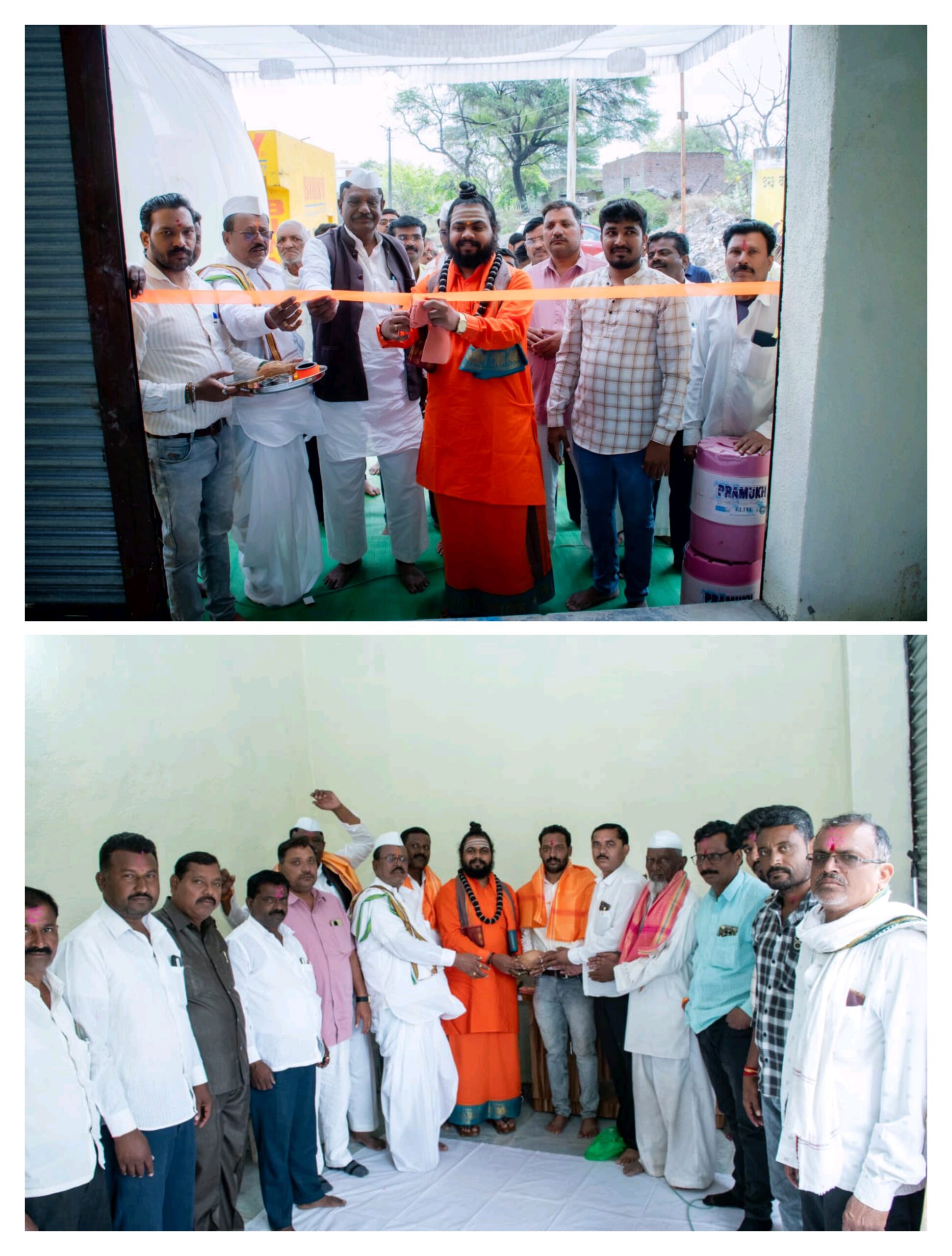 परमपूज्य गुरुवीरूपाक्ष शिवाचार्य महाराजांच्या शुभहस्ते मानूर येथे “संजीवनी क्लिनिक”चे उद्घाटन संपन्न