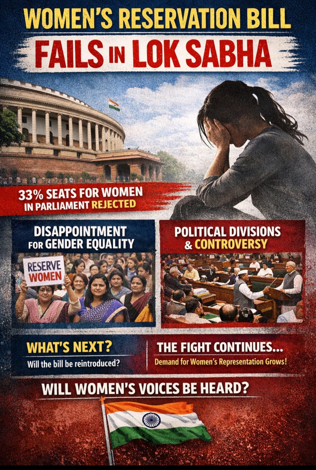 Women’s Reservation Bill: Status, Implementation Timeline, and Ongoing Debate