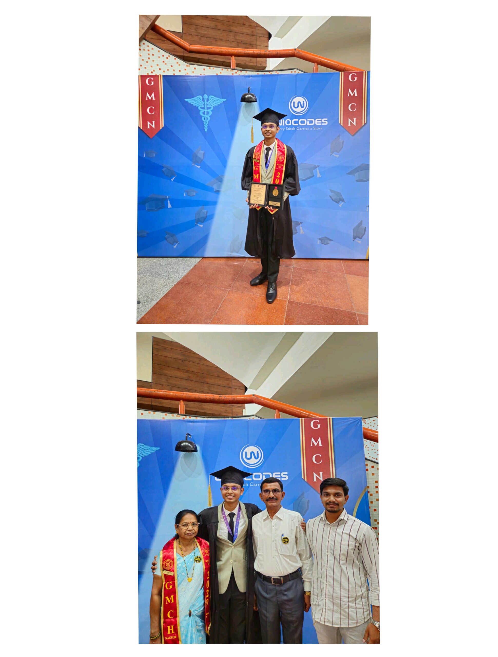 *पोलीस कुटुंबातील संघर्षाला यशाचे सुवर्णफळ; मिलिंद उईके यांनी मिळवली एमबीबीएस पदवी*!