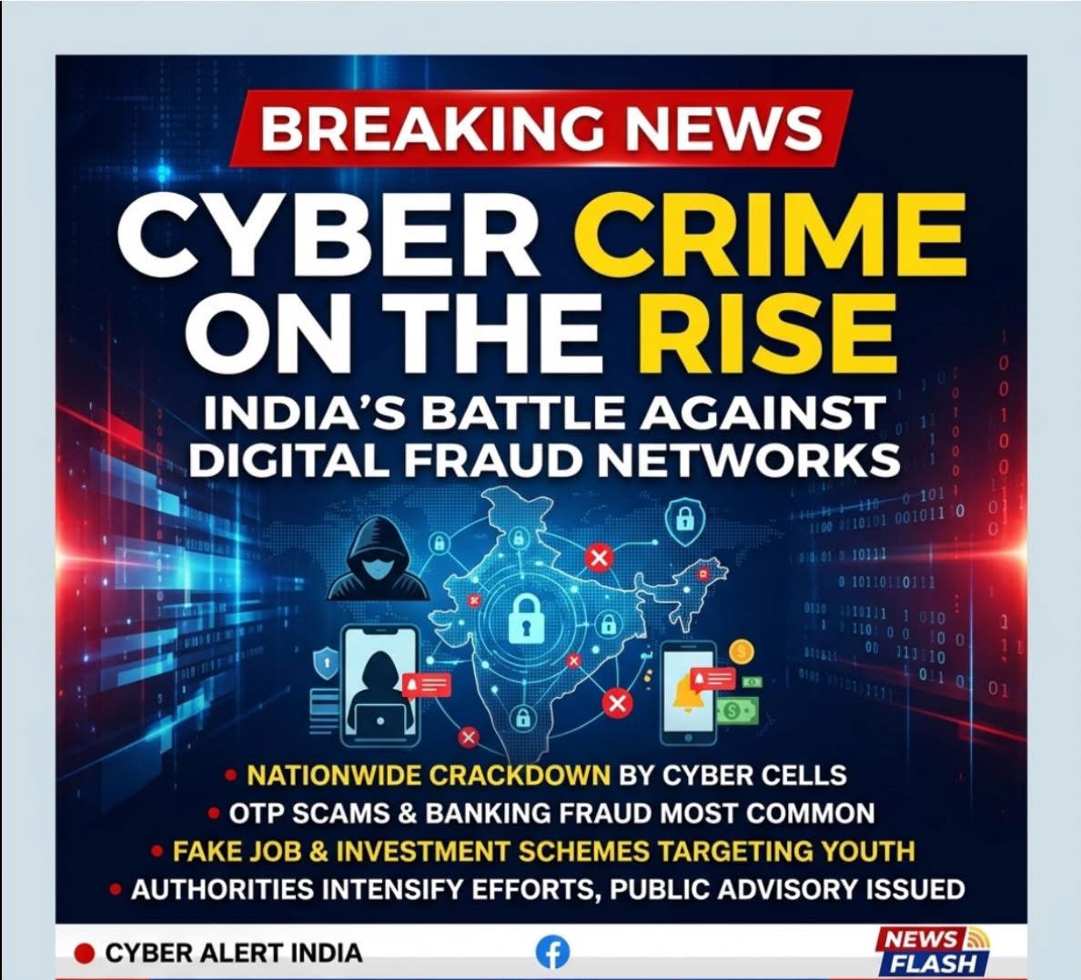 Rise in Cyber Crime Cases Prompts Intensified Enforcement Efforts Across India