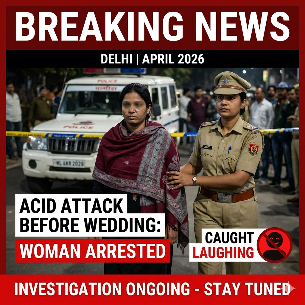 Delhi Acid Attack Case: Woman Arrested Ahead of Victim’s Wedding, Investigation Underway