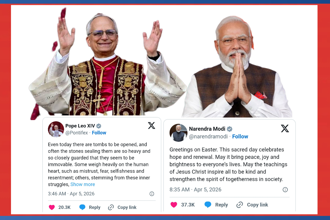 Pope Leo XIV Calls for Unity; PM Modi Extends Easter Wishes