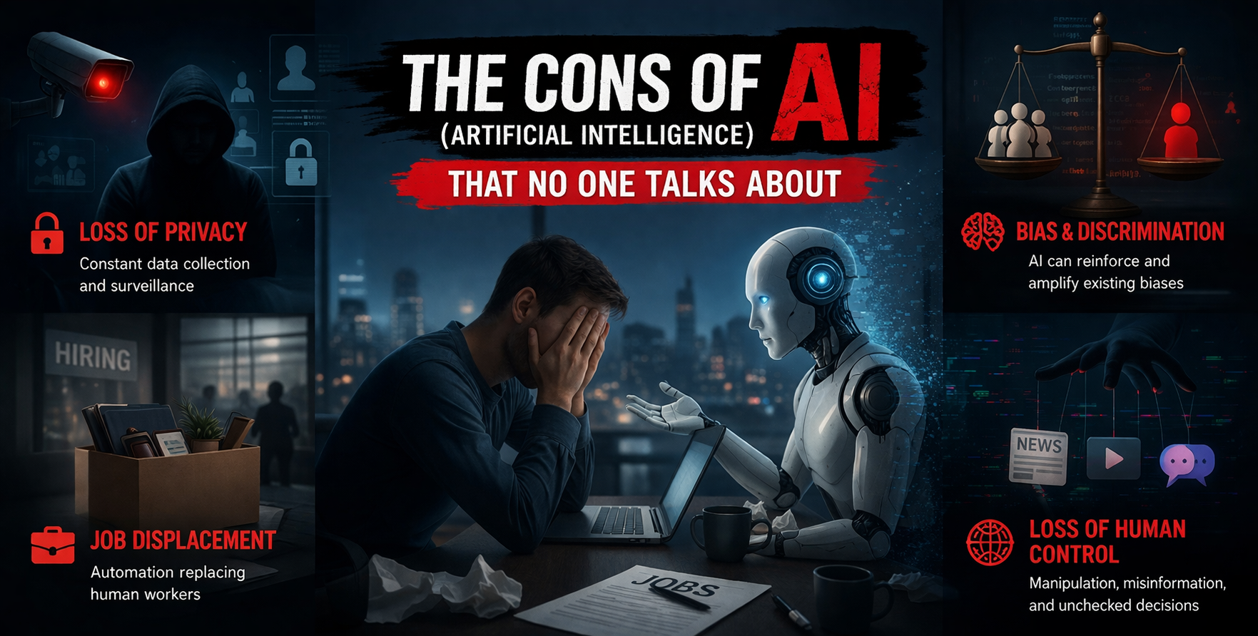 The cons of AI (Artificial Intelligence) that no one talks about